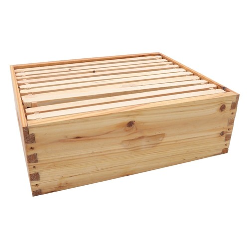 Wax coated bee - coated, hives